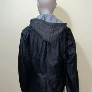 Women’s Wet Seal Leather Jacket thumbnail 3
