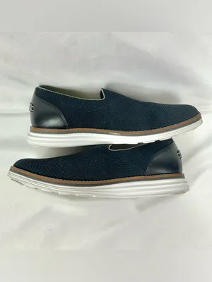 Cole Haan Original Grand Knit Loafers Cloudfeel Meridian Black Mesh Shoes Sz 6 thumbnail 8
