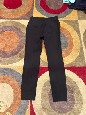 Express Black Skinny Mid Rise Ponte Knit Stretch Pants Slim Fit Size 4 thumbnail 5