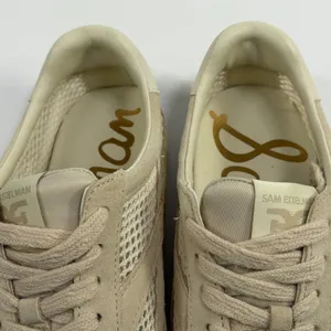 Sam Edelman Size-8M Womens Tobi Ecru Suede Mesh Sneakers thumbnail 8