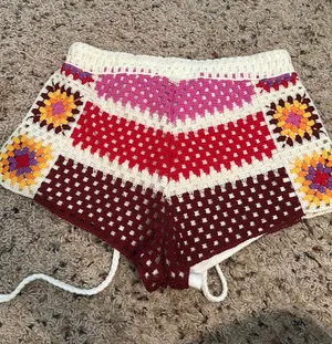 Farm Rio Crochet Shorts thumbnail 1