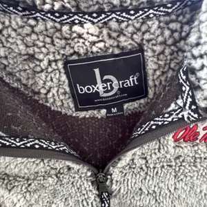 Boxercraft Old Miss‎ XS Fleece Sherpa 1/4 Zip Pullover Jacket Sweatshirt Sweater thumbnail 3