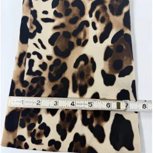 Brooksfield Donna Leopard Print Flare Pants Brown Black Animal Stretch Size 1 thumbnail 7