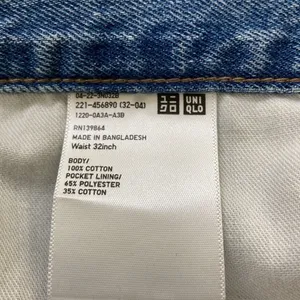 Uniqlo ,Women’s,Blue,Distressed,Short Jeans.Size-10 thumbnail 8