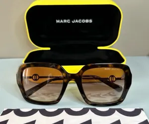 Marc Jacobs Gradient Oversized Sunglasses 652/S 086 HAVANA Tortoise 54/21/140 thumbnail 1