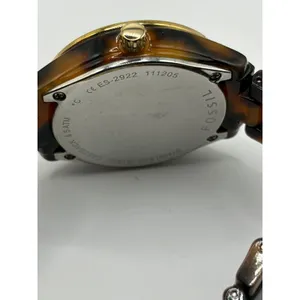 Fossil ES-2922 Women Tortoise Shell Brown Dial Watch Gold‎ Tone Stainless Steel thumbnail 10