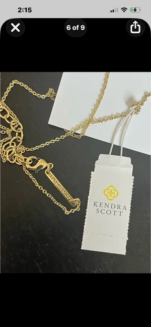 Kendra Scott Love shack fancy bow necklace thumbnail 6