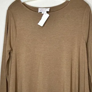 Panhandle Tunic Dress nwt Brown Size L thumbnail 2