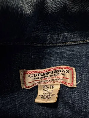 Guess XS Denim Jean Vest thumbnail 3