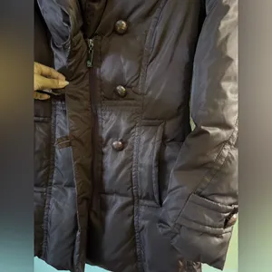 Ivanka Trump‎ Burgundy Puffer Jacket Size XS thumbnail 4