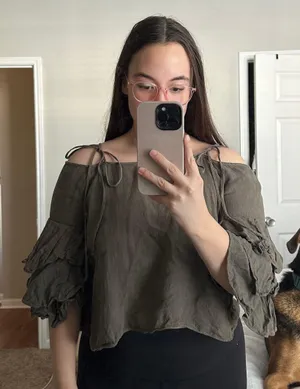 Cold Shoulder Top thumbnail 1