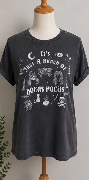 Disney Hocus Pocus Graphic Tee - Black thumbnail 1