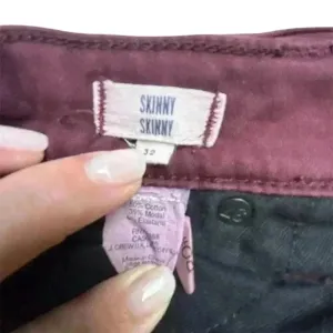 Madewell Women's Skinny Jeans‎ Size 32 Burgandy Red Mid-Rise Slim Fit Denim thumbnail 10