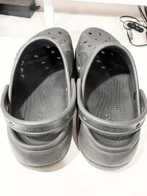 Crocs Women's Baya Platform Clog BLACK Slip On Size 8 thumbnail 4