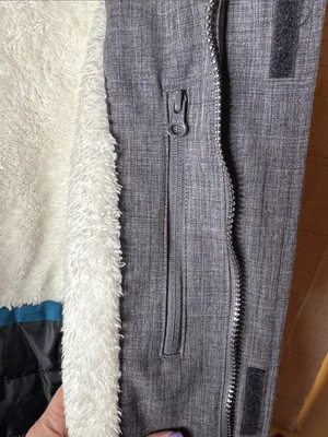 All in Motion Gray Faux Fur Lined Hooded Winter Parka Coat Size Medium thumbnail 8
