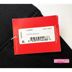 Spanx Polished Ankle Slim Pants Classic Black High-Rise Waist Shapewear Trousers thumbnail 6