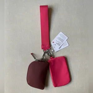 Lululemon Dual Pouch Wristlet - Ancient Copper/Glaze Pink thumbnail 10