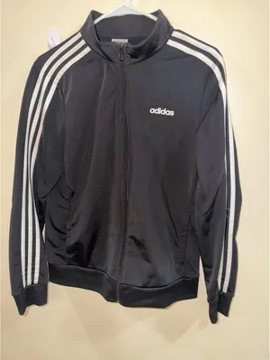 Size US Medium Women’s Adidas Prime  Black Full-Zip Jacket thumbnail 2
