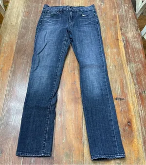 J Crew Blue Denim Straight Leg Jeans Size 27 Short thumbnail 1