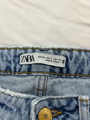 ZARA Jeans High-Rise Straight thumbnail 3