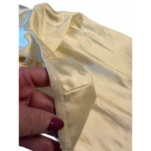 Yellow Satin Saints & Secrets Gown - Size S thumbnail 11