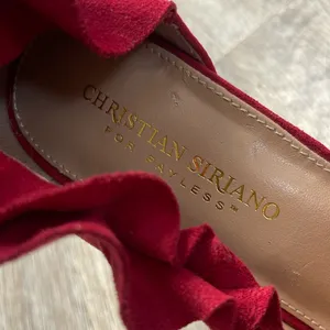 Christian Siriano Red Heels Size 8.5 thumbnail 14