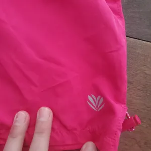 Pink work out shorts size medium no lining inside it was taken out thumbnail 2