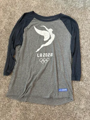 Team USA Olympic Tee Gray Size XL thumbnail 1
