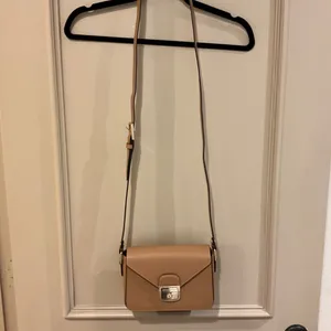 Longchamp Le Pliage Heritage Leather Crossbody Bag Brown Tan Handbag - NEW thumbnail 2