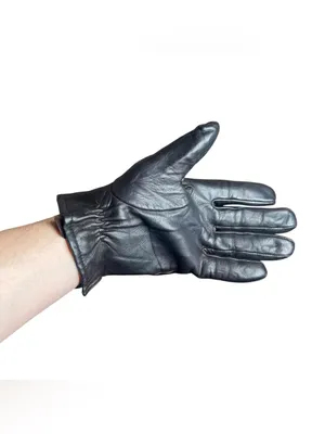 Leather Gloves Cashmere Lined Women’s Dark Brown Size Medium Short Length Soft thumbnail 9