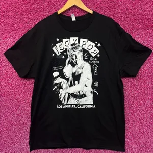 Zoltron Iggy Pop and The Losers 2023 Tour T-Shirt Extra Large thumbnail 1