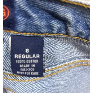 90s Y2K The Limited Jeans Womens Size 8 Regular Light‎ Wash Denim Straight Jeans thumbnail 5