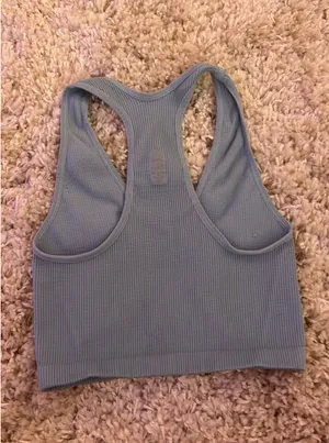 Free People Movement V-Neck Tank Ribbed Crop thumbnail 2