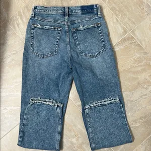 Abercrombie & Fitch Ultra High Rise Straight Size 28R thumbnail 8