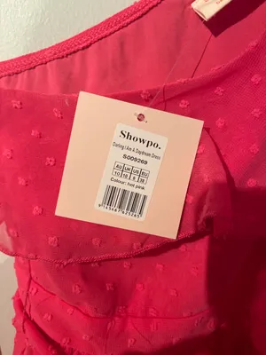 Showpo Pink One Shoulder Dress thumbnail 6