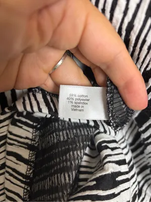 Lane Bryant Black White Textured Knit Sleeveless Fit & Flare Skater Dress thumbnail 8