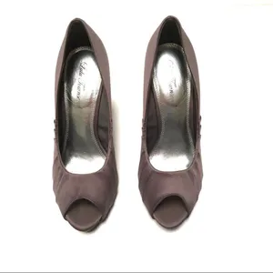 Lulu Townsend Daffodil peep toe heels 8.5 W‎ thumbnail 4