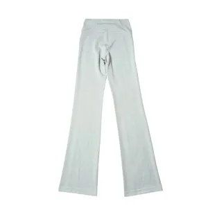 Lululemon Groove Super High Rise Flared Pants‎ Womens 2 Sage Green Ribbed Nulu thumbnail 5