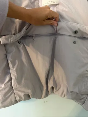 FP Movement In A Pillow Packable Puffer Pullover Oyster XL NWT thumbnail 5