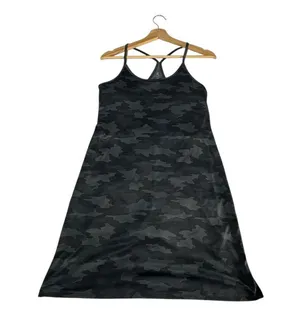 Kyodan Womens M Camo Athletic Dress Built In Shorts Racerback Tennis Golf thumbnail 1