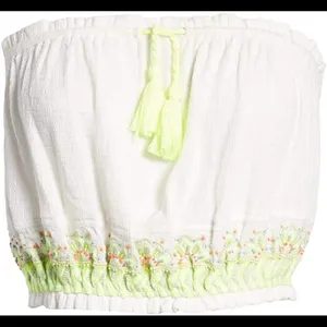 ✨ FP Womens No More Tiers Beaded Boho Tube Top✨ thumbnail 3