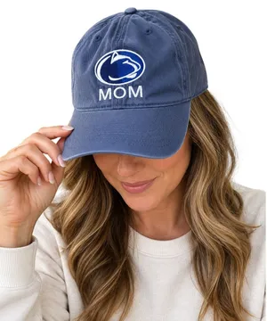 Zephyr Penn State Nittany Lions Mom Embroidered Adjustable Hat Cap Blue thumbnail 1