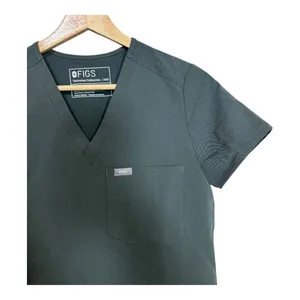 Figs Women's Technical Collection Catarina Pocket Scrub Top Size XX Small‎ thumbnail 2