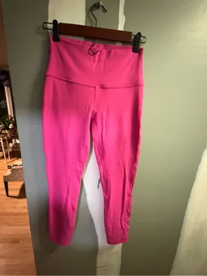 Lululemon Align High Rise Pant 25" Sonic Pink thumbnail 2