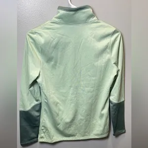 The North Face Women's Green Colorblock Glacier 1/4 Zip 2 Tone Pullover Size S‎ thumbnail 2