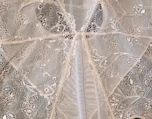 Womens large Cream Underwire Lace Bodysuit /Teddy/Bustier Bodysuit thumbnail 4
