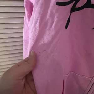 PINK! Large light pink zip up hoodie thumbnail 3