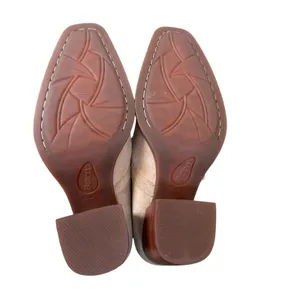 Born Adelphi Suede Snip Toe Mary Jane Pumps Beige Suede 6.5M Neutral Minimalist thumbnail 7