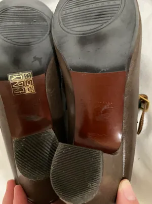 Chie Mihara Leather Vintage Looking Heels thumbnail 5