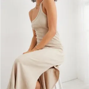 NWT Aerie One Shoulder Ribbed Midi Dress Size Medium thumbnail 3